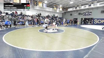 155 lbs Champ. Round 1 - Eva Garcia, Marina vs Karina Camera, San Dimas
