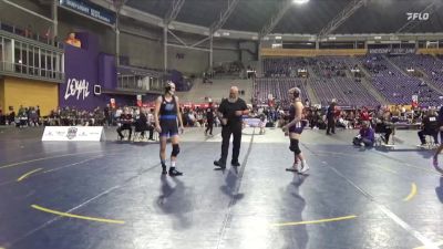 138 lbs Round 1 (16 Team) - Katerina Lange, Grand Valley State vs Johanna Steinlicht, Sioux Falls
