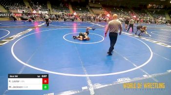 115 lbs Consi Of 8 #1 - Kyler Lester, Lions Wrestling Academy vs Maddox Jackson, Claremore Zebras