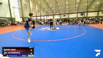 165 lbs Champ. Round 1 - Zakary LeDuc, WA vs Eric Van Boekhout, CA