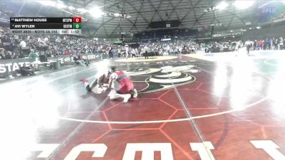 Boys 3A 150 lbs Quarterfinal - Matthew House, Mt. Spokane vs Avi Wylen, Shorecrest