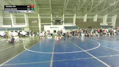 85 lbs Cons. Semi - Bosten Fry, Team Prestige Wrestling vs Rowan Brown, Wasatch Wrestling Club