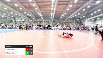 106 lbs Rr Rnd 3 - Connor Sheridan, Vougars vs Braydon Pequinot, Buffalo Valley White