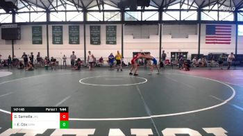 147-148 lbs Cons. Round 3 - Evan Cox, Clifton Central vs Gabriel Sarnella, Woodstock