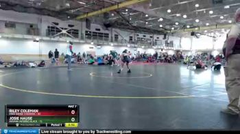 144 lbs Round 1 (4 Team) - Josie Hause, Indiana INFERNO BLACK vs Riley Coleman, Free Range Chickens