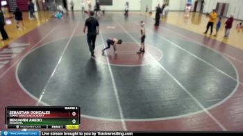 71 lbs Round 2 - Sebastian Gonzales, Summit Wrestling Academy vs Benjamin Ahedo, Minnesota