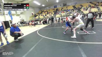 98 lbs Consi Of 4 - Stephen Praytor, Salina vs Tiger Goss, Vinita JH