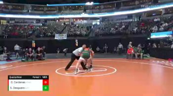 152 lbs Quarterfinal - Daniel Cardenas, Pomona vs Seth Deaguero, Adams City