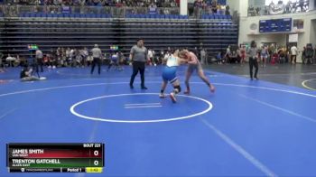 157 lbs Champ. Round 2 - Trenton Gatchell, ALLEN EAST vs James Smith, Van Wert