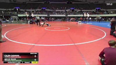 National 3-5 84 Champ. Round 1 - Caleb Cashman, Guerrilla Wrestling (GWA) vs Bryce Dulin, Smithfield Youth Wrestling