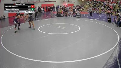 190 lbs Champ. Round 3 - Izaiah Farias, Union vs Logan Trevino, Calvary Chapel