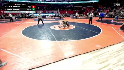 2A 157 lbs Cons. Round 3 - Jasper Harper, New Lenox (Providence Catholic) vs Caidan Ronning, Plano