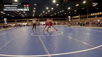 285 lbs Rd Of 32 - Brendan Gilchrist, Sacred Heart vs Yonger Bastida, Iowa State