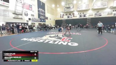 120 lbs Semifinal - Cash Eylar, Ellensburg vs Brayden Medelez, Hermiston