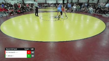 215 lbs Round 3 (8 Team) - Michael Harward, North Sanpete vs Tate Allred, Salem Hills