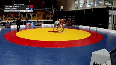 74kg Quarterfinal - William Kennedy, Jr Badgers vs Joshua Lundin, Mountain Edge Wrestling Club