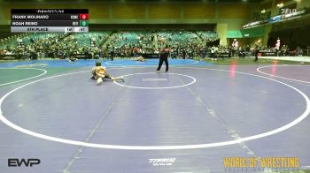 58 lbs 5th Place - Frank Molinaro, Rising Sun Wrestling Club vs Noah Reino, Refinery