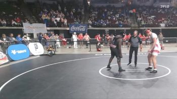 D 3 285 lbs 1st Place Match - Romyn Cortez, Basile vs Eric Campbell, John Curtis Christian