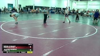 157 lbs Round 7 (10 Team) - Austen Murphy, Lapeer vs Kevin O`Grady, Oswego High School