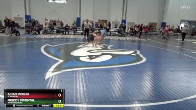 157 lbs Champ. Round 2 - Freddy Pimental, Johns Hopkins vs Aidan Veirun, Scranton