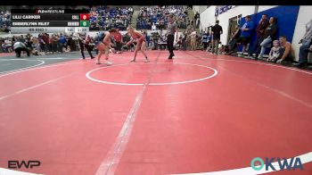 102 lbs Rr Rnd 1 - Lilli Cariker, Collinsville Cardinal Youth Wrestling vs Emberlynn Riley, Skiatook Youth Wrestling