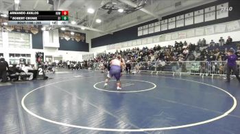 285 lbs Cons. Round 5 - Armando Avalos, Norwalk vs Robert Crowe, South Torrance