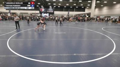 105 lbs Cons. Rd Of 32 - Payton Pomeroy, Colt Wrestling vs Annabelle Mueller, ISI Wrestling Club