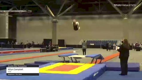 Aftyn Campbell - Double Mini Trampoline, NSB - 2021 USA Gymnastics Championships
