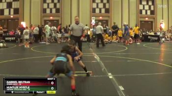 52 lbs Round 1 (6 Team) - Gabriel Beltran, SVRWC Gold vs Huntlee Myrtle, Armory Athletics Red