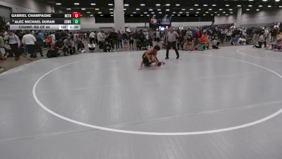 138 lbs Champ. Rd Of 64 - Alec Michael Duran, Stay Sharp Wrestling Club vs Gabriel Champagne, Nor Cal Take Down Wrestling Club