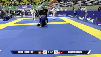 Dionatan Alexsander vs Valério Eduardo Forte 2025 Brasileiro Jiu-Jitsu IBJJF