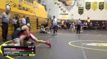 190 lbs Round 3 - Dominic Konopka, Highland (Medina) vs Shawn Earle, Brecksville-Broadview Heights, OH