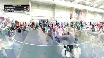 190 lbs Champ. Round 3 - Hyrum King, Spanish Fork vs Colt Meuchel, Windsor