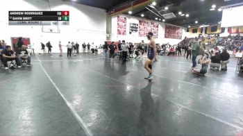 126 lbs Cons. Round 2 - Andrew Rodriguez, Paramount vs Gavin Britt, Santa Monica
