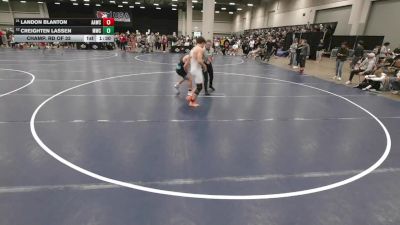 132 lbs Champ. Rd Of 32 - Landon Blanton, Alber Athletics Wrestling Club vs Creighten Lassen, MWC Wrestling Academy
