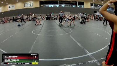 84 lbs Round 2 - Jett Brenner, SouthWest Elite vs Kaleb Pollock, Brawler Elite