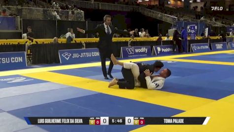 Toma Palade vs Luis Guilherme Felix Da Silva 2026 Pan Jiu Jitsu IBJJF Championship