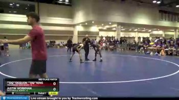 120 lbs Placement (16 Team) - Justin Workman, Westerville North vs **DQ**Dequon **DQ**King, Tallahassee War Noles