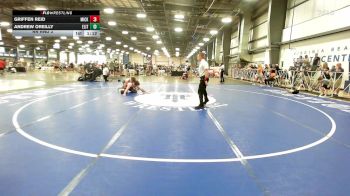 152 lbs Rr Rnd 3 - Griffen Reid, Micky's Maniacs White vs ANDREW OREILLY, Elite NJ Boys Black