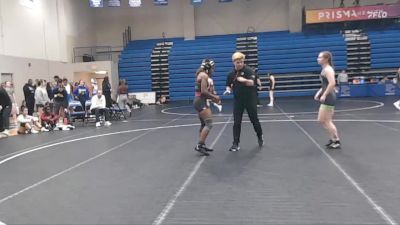 124 lbs Champ. Round 2 - Kalayah Edwards, Emmanuel University vs Maria Graves, Life University