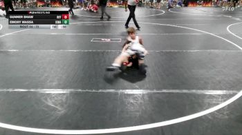 72 lbs Round 5 - Gunner Shaw, Royals vs Emory Massa, SWA Slate Wrestling Academy