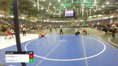 165 lbs Consi Of 16 #2 - Grady VanDyk, Rocky Ford vs Gavin Erchul, Buena Vista