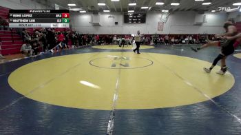 115 lbs Cons. Round 3 - Matthew Luk, Clayton Valley vs Rene Lopez, Upper Lake