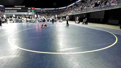 60 lbs Pigtails - Jackson Claycomb, Everett vs Miles Intorre, Lower Dauphin