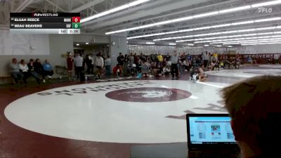 141 lbs Cons. Round 3 - Elijah Reece, Minnesota State Mankato vs Beau Beavers, Sioux Falls