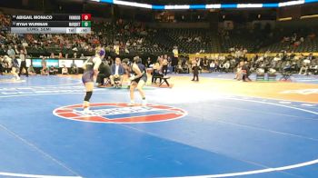 120 Class 2 lbs Cons. Semi - Ryah Wurman, Marquette vs Abigail Monaco, Park Hill South