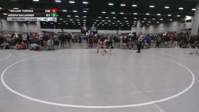 113 lbs Champ. Rd Of 64 - William Yoshida, NTX Wrestling vs Joseph Gallagher, New Jersey