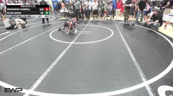 73 lbs Rr Rnd 3 - Woodrow Carroll, Cushing Tigers vs Rylin White, Pin-King All Stars
