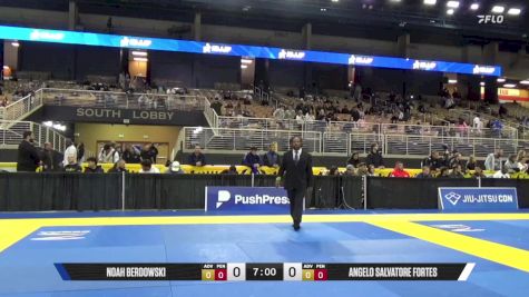 Angelo Salvatore Fortes vs Noah Berdowski 2025 Pan Jiu Jitsu IBJJF Championship