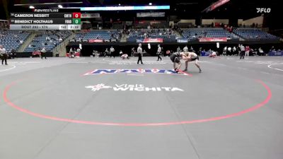 174 lbs Cons. Round 2 - Cameron Nesbitt, Cumberland vs Benedict Holthaus, Friends